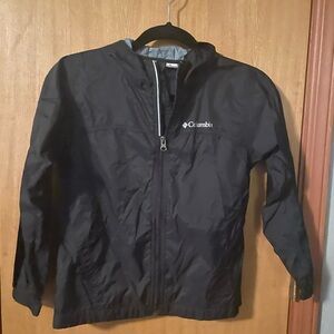 Columbia Kids Black Windbreaker Jacket